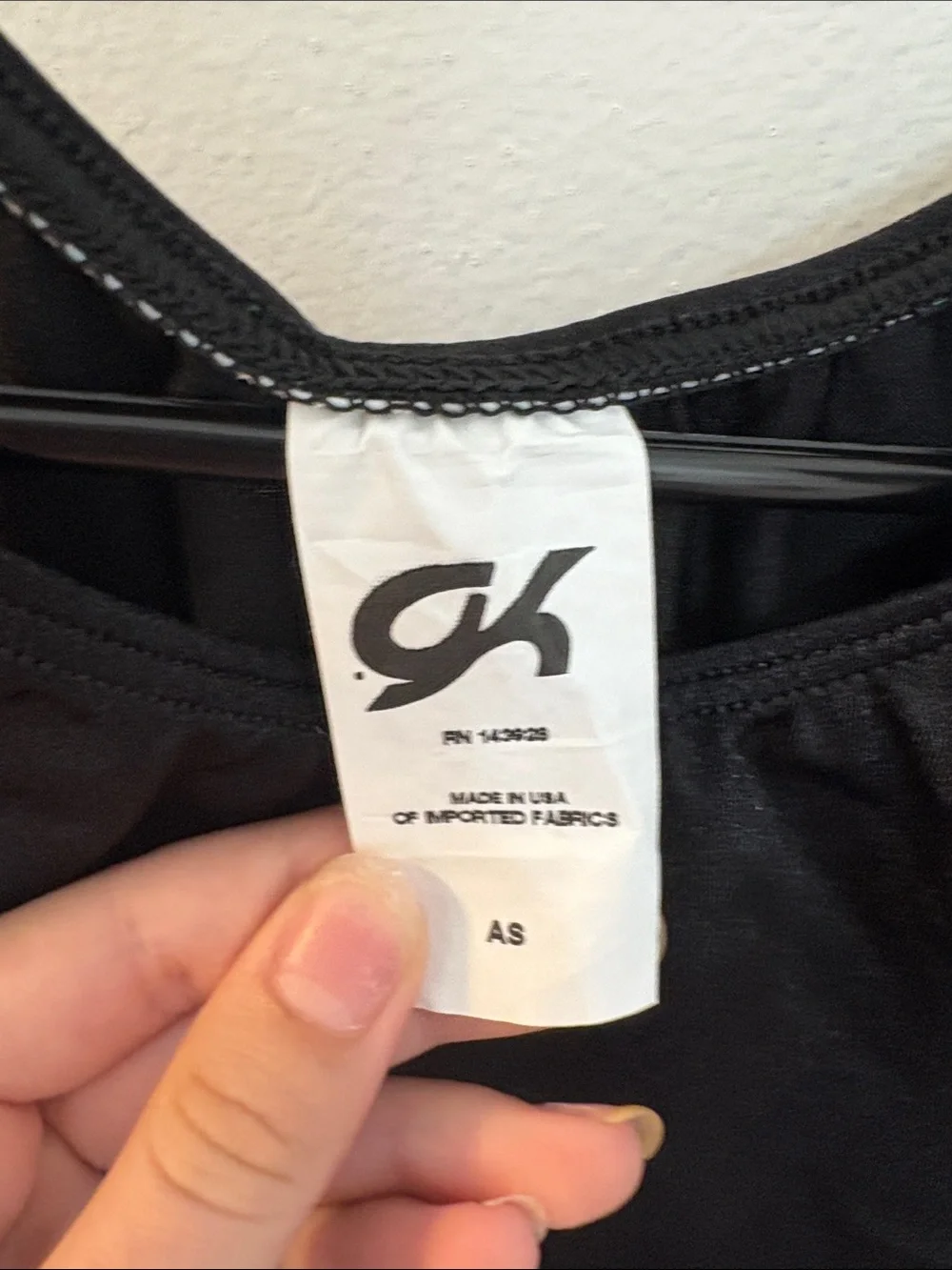 Adult Black leotard